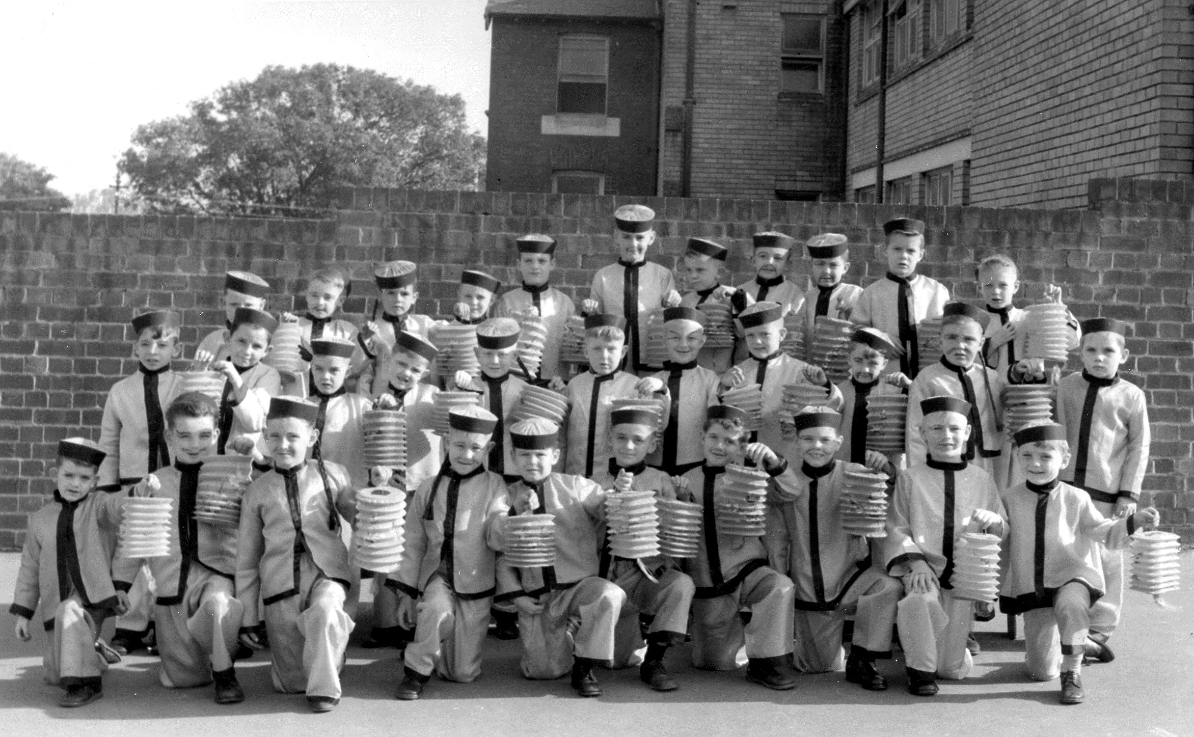 St James Year 2 pupils are pictured in 1956