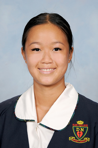 Our Lady of the Sacred Heart College Kensington student Constance Koh