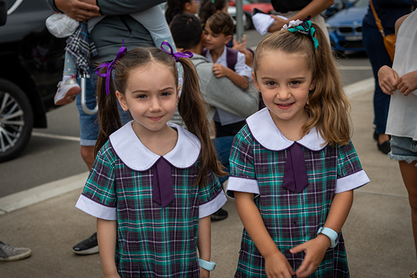 Twins from St Anthony of Padua Austral