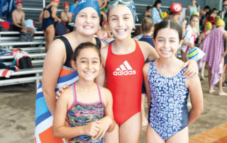 Swimmers at the Sydney Catholic Schools Zone 6 Swimming Carnival