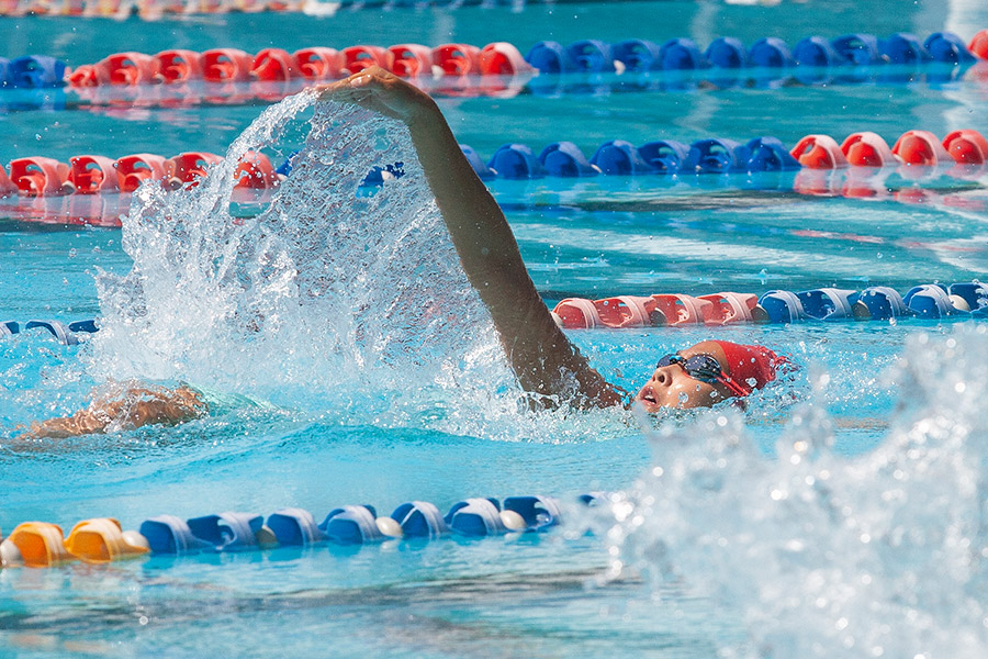 Swimmer at Sydney Catholic Schools Zone 6 Swimming Carnival