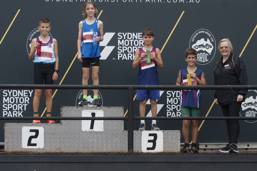 2021 Cross Country Podium Boys 11 Group C