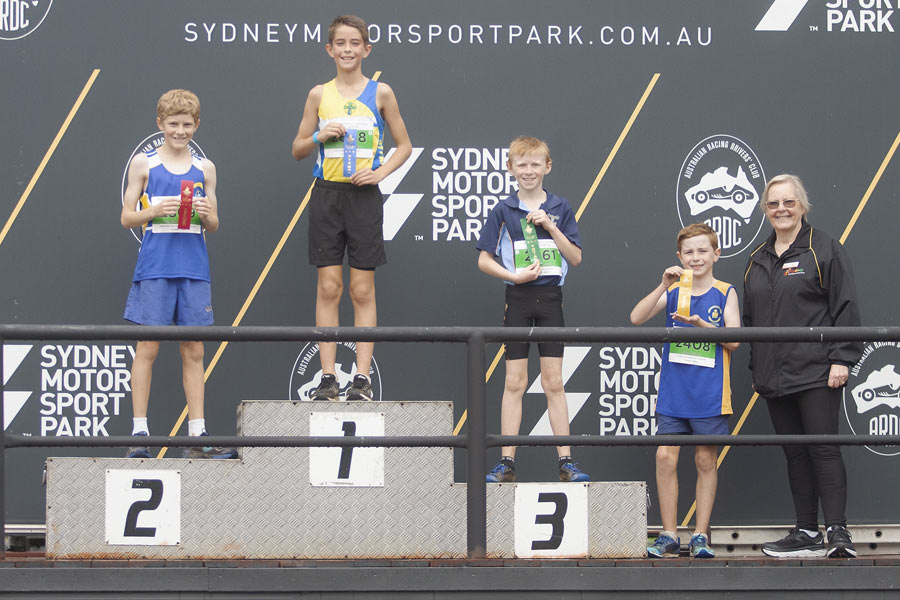 2021 Cross Country Podium Boys 11 Group D