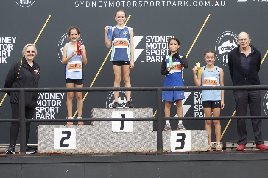 2021 Cross Country Podium Girls 11 Group D