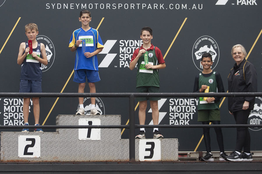 2021 Cross Country Podium Boys 12 Group B