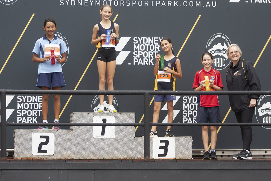 2021 Cross Country Podium Girls 12 Group B