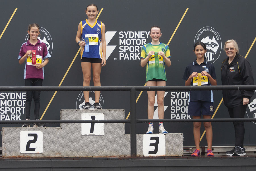 2021 Cross Country Podium Girls 12 Group C