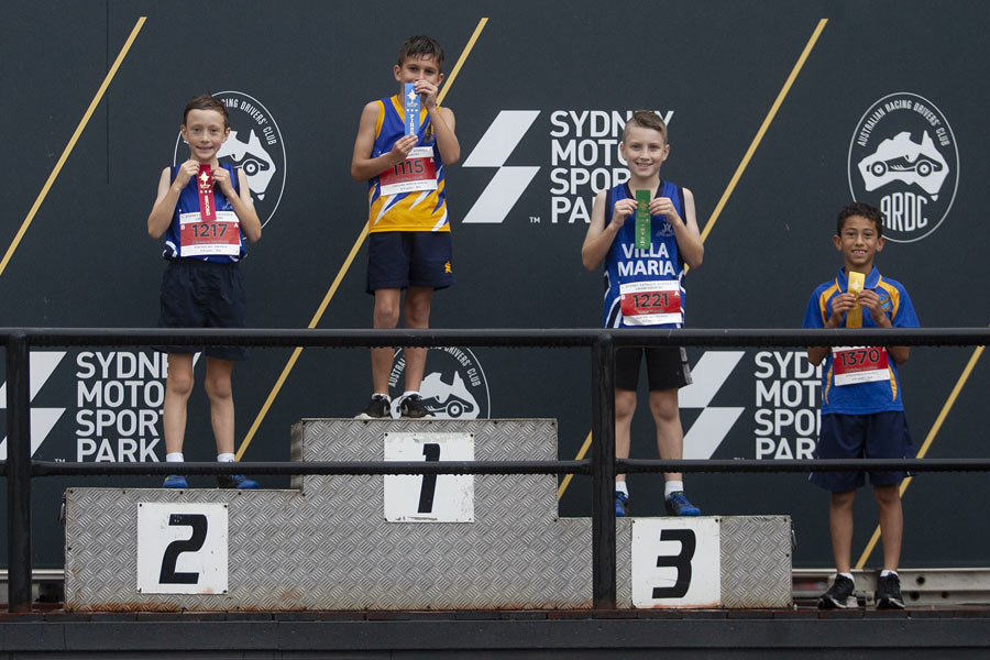 2021 Cross Country Podium Boys 8/9 Group A