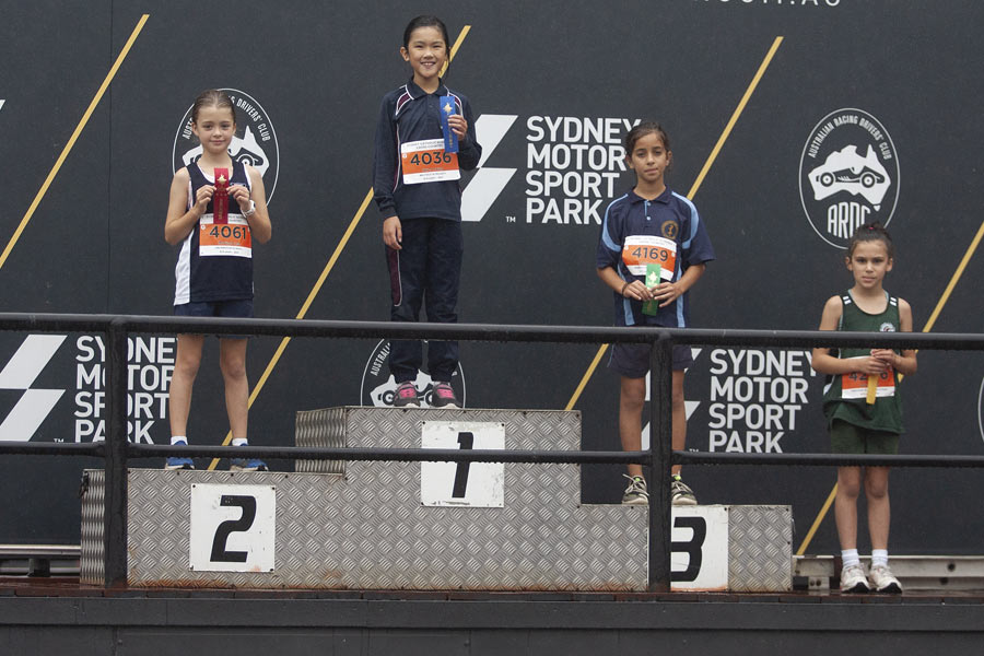 2021 Cross Country Podium Girls 8/9 Group B