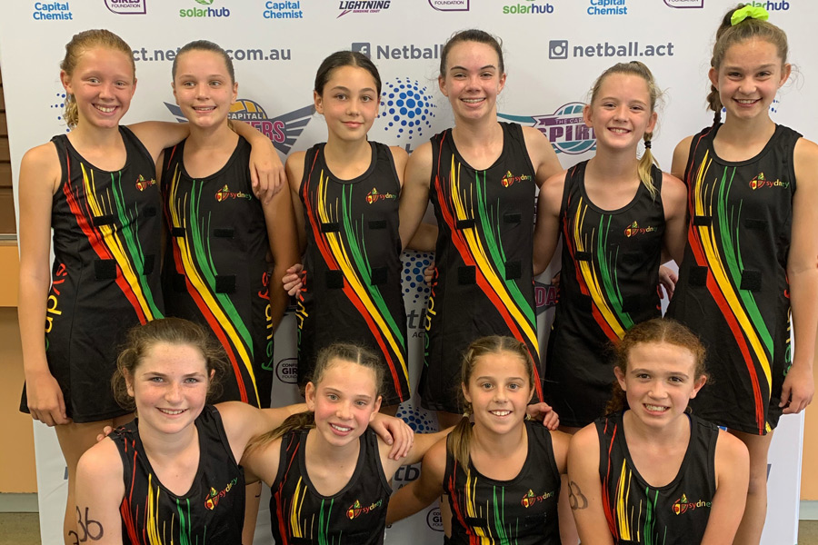 Sydney Catholic Schools' Netball team