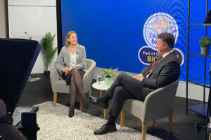 Jacqueline Frost and Tony Farley present at Sydney Catholic Schools' First Family Forum