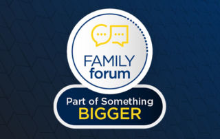 Parent Forum Part of Something Bigger