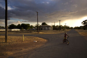 WriteOn 2021 image of a boy on a bike