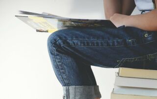 A child reading