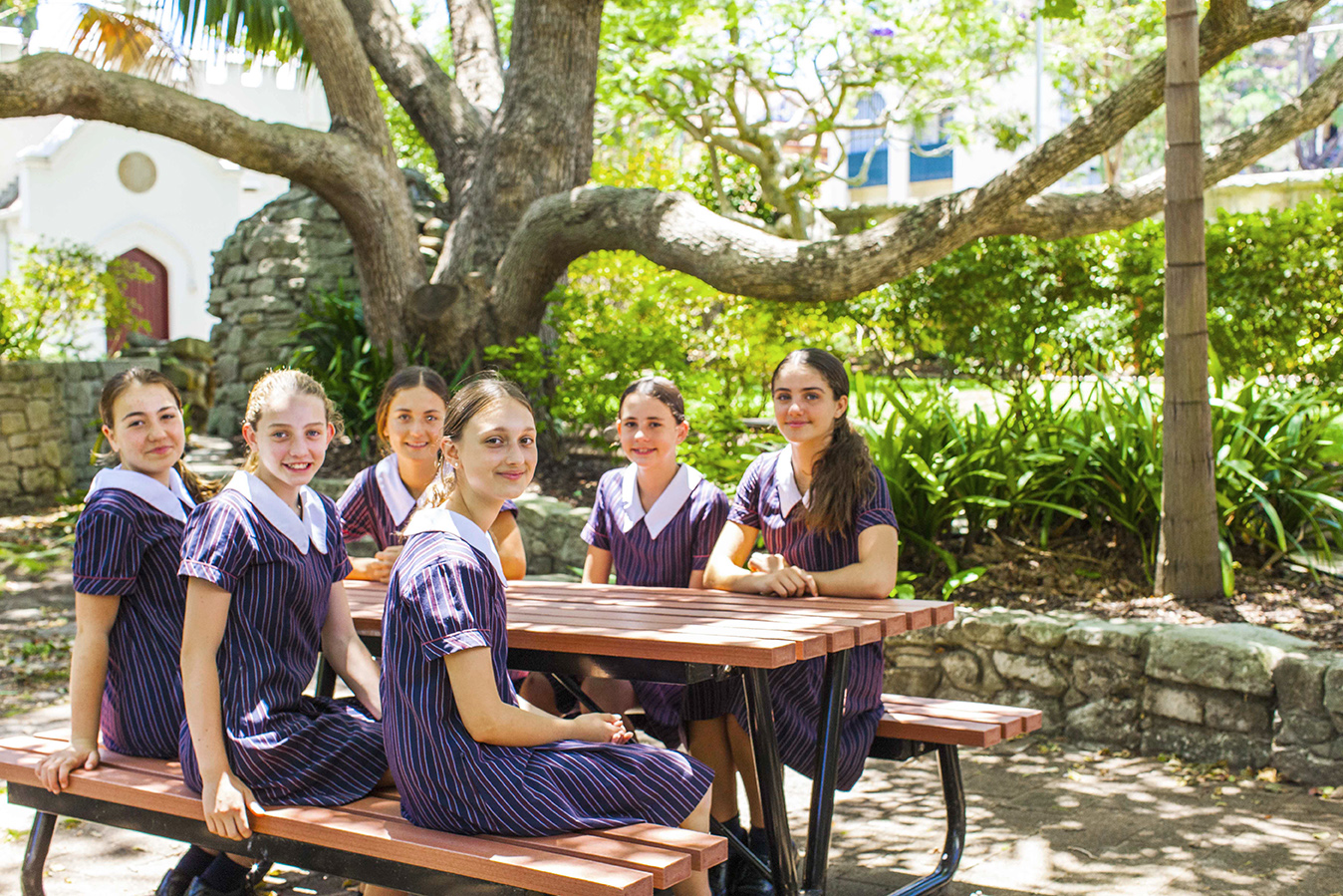 Students at St Clare's College Waverley, an Australian Education Awards finalist.